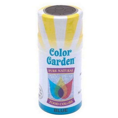Color Garden, Blue Natural Sugar Crystals, 3 Oz Color Garden