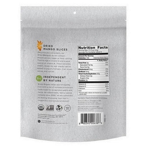 Wildly Natural, Dehydrated Mango Slices, 8 Oz Wildly Natural