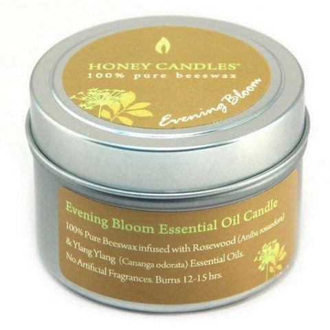 Honey Candle Co., Evening Bloom Essential Oil Beeswax Candle, 3 Oz Honey Candle Co.