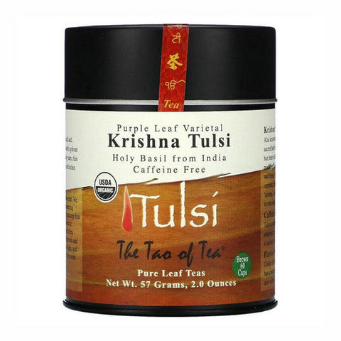 The Tao Of Tea, Purple Leaf Varietal Krishna Tulsi Tea Caffeine Free, 2 Oz The Tao Of Tea