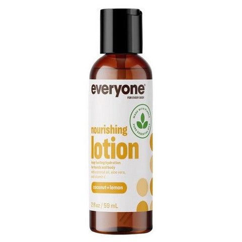 Everyone, Nourishing Lotion Coconut Plus Lemon, 2 Oz Everyone