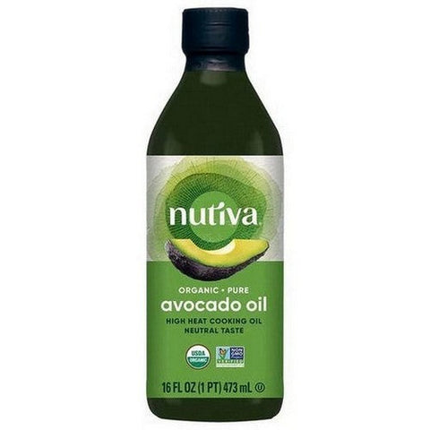 Nutiva, Organic Pure Avocado Oil, 16 Oz Nutiva