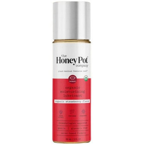 The Honey Pot, Pot Organic Water Based Strawberry Lube, 2 Oz The Honey Pot