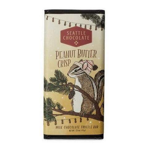 Peanut Butter Crisp Truffle Bar 2.5 Oz by Maeve Chocolate