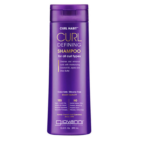 Giovanni Cosmetics, Curl Habit Curl Defining Shampoo, 13.5 Oz Giovanni Cosmetics