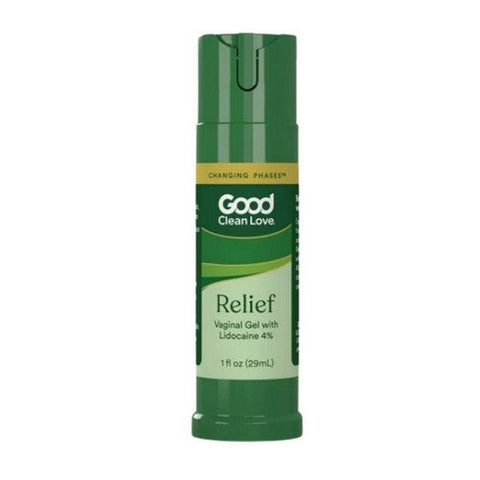 Good Clean Love, Love Pain And Itch Relief Gel With Lidocaine 4%, 1 Oz Good Clean Love
