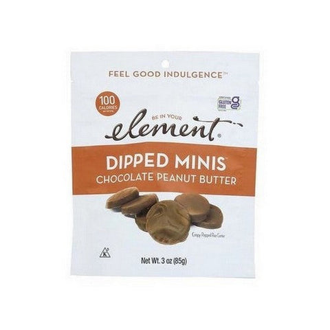 Element Snacks, Chocolate Peanut Butter Crispy Rice Minis, 3 Oz Element Snacks