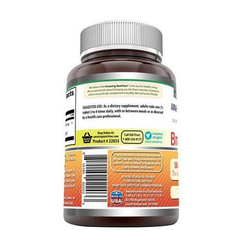 Amazing Nutrition, Amazing Formulas Bromelai, 500 mg, 120 Tabs Amazing Nutrition