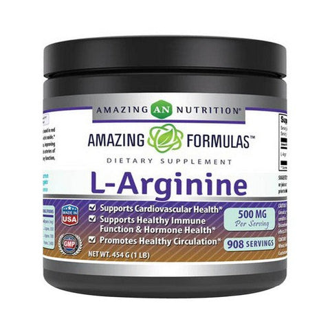 Amazing Nutrition, Amazing Formulas L-Arginine, 1 Lb Amazing Nutrition