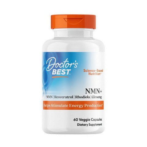 Doctors Best, NMN+, 200 Mg, 60 Veggie Capsules Doctors Best