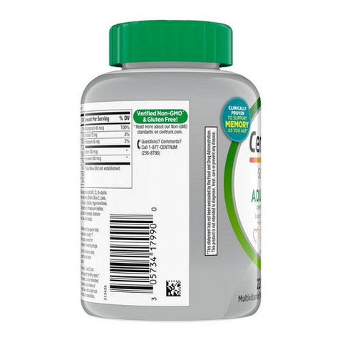 Centrum, Silver Adults 50 Plus, 220 Tabs Centrum