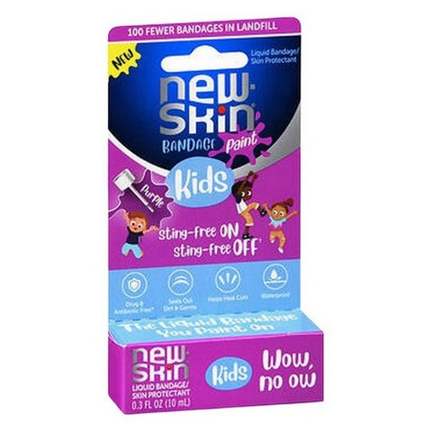 New-Skin, Kids Bandage Paint Liquid Bandage Skin Protectant, 0.3 Oz New-Skin