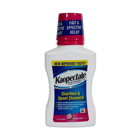 Kaopectate, Anti Diarrheal And Upset Stomach Relief Liquid Peppermint, 11 Oz