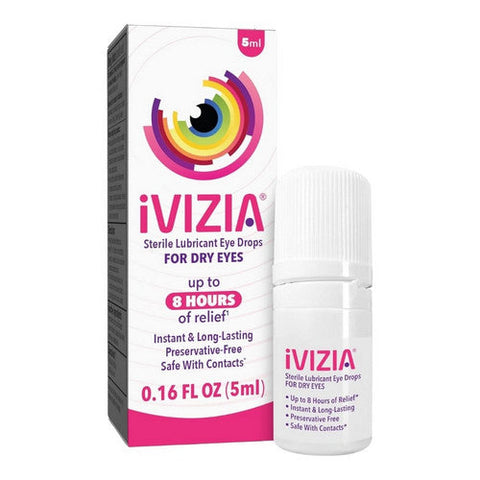 Ivizia, Ivizia Sterile Lubricant Eye Drops, 0.16 Oz Ivizia