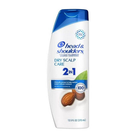 Head & Shoulders, 2 In 1 Dry Scalp Care Dandruff Shampoo Plus Conditioner, 12.5 Oz Head & Shoulders