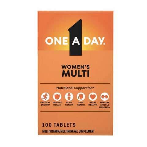 One-A-Day, Women's Complete Multivitamin, 100 Tabs One-A-Day