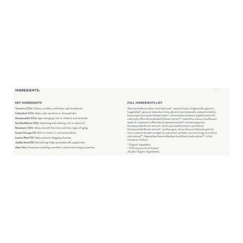 The Organic Skin Co, Task Force Nine Turmeric And Calendula Calming Cream, 2 Oz The Organic Skin Co