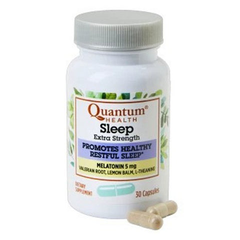 Extra Strength Sleep Melatonin 30 Caps by Quantum Health