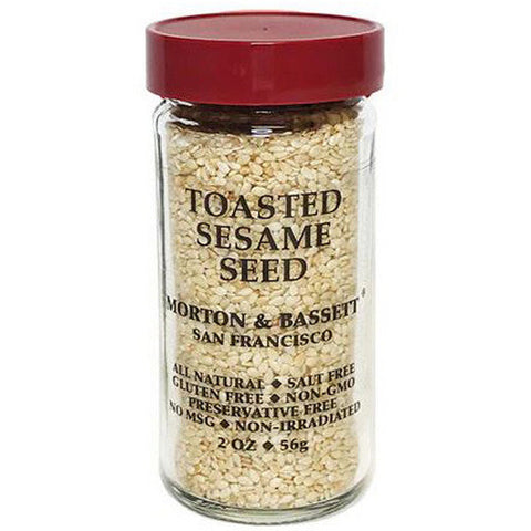 Morton & Bassett, Toasted Sesame Seed Seasoning, 2 Oz (Case Of 3) Morton & Bassett