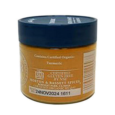 Morton & Bassett, Organic Spice Turmeric Mini, 1.2 Oz (Case Of 3) Morton & Bassett