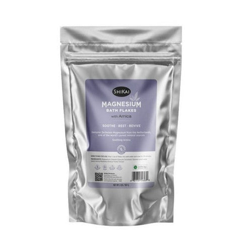 Shikai, Magnesium Bath Flakes with Arnica, 2 Lbs Shikai