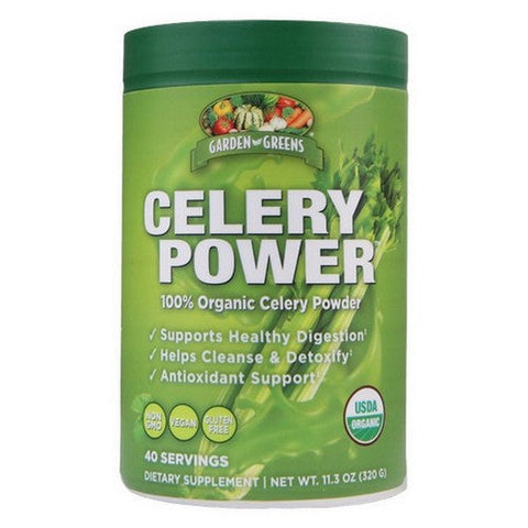 Garden Greens, Celery Juice Powder, 11.3 Oz Garden Greens