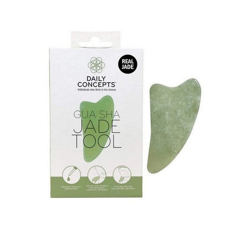 Daily Concepts, Gua Sha Jade Facial Tool, 1 Count Daily Concepts