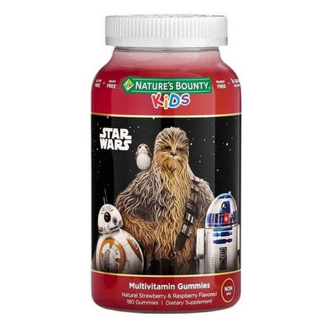 Nature's Bounty, Star Wars Kids Gummy Multivitamin Natural Strawberry And Raspberry, 180 Count Nature's Bounty