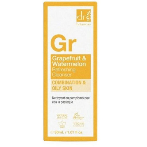 Dr Botanicals, Grapefruit and Watermelon Refreshing Cleanser, 1.01 Oz Dr Botanicals