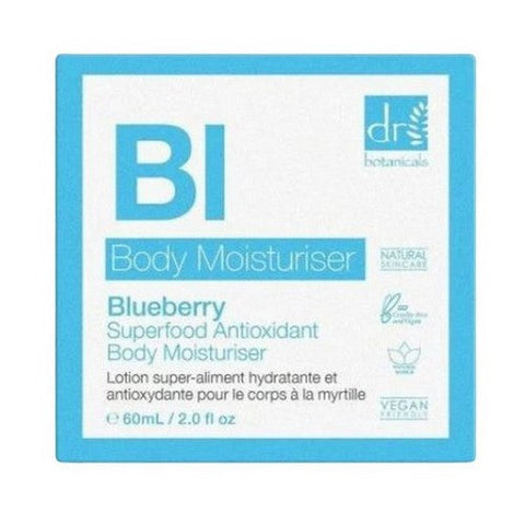 Dr Botanicals, Blueberry Superfood Antioxidant Body Moisturiser, 2 Oz Dr Botanicals