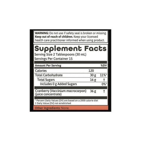 Dynamic Health Laboratories, Cranberry Concentrate Of Antioxidants, 8 Oz Dynamic Health Laboratories