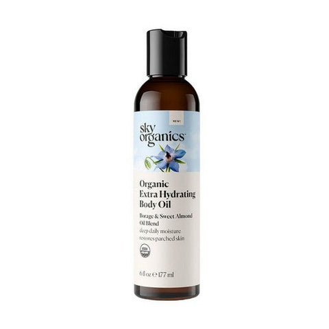 Sky Organics, Organic Extra Hydrating Body Oil, 6 Oz Sky Organics
