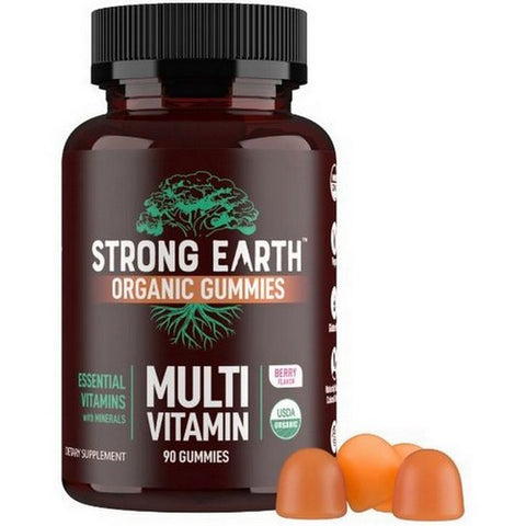 Strong Earth Organic Multi Vitamin For Kids 90 Gummies by Yum-V's