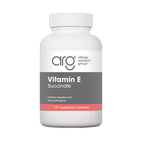 Nutricology/ Allergy Research Group, Vitamin E Succinate, 100 Veg Caps Nutricology/ Allergy Research Group