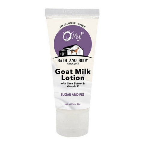 O MY!, Sugar And Fig Goat Milk Lotion, 2 Oz O MY!