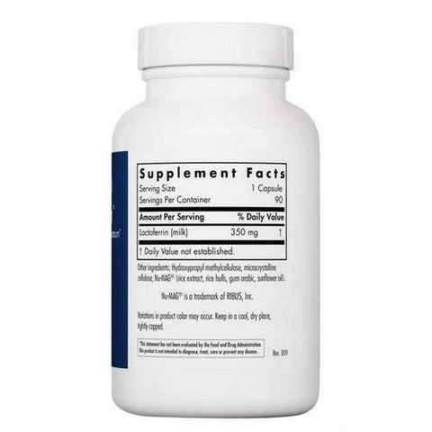 Nutricology/ Allergy Research Group, Laktoferrin Immune Peptide From Colostrum, 350 Mg, 90 Veg Caps Nutricology/ Allergy Research Group