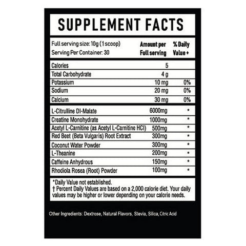 4 Gauge, Pre-Workout Fruit Blast, 300 Grams 4 Gauge