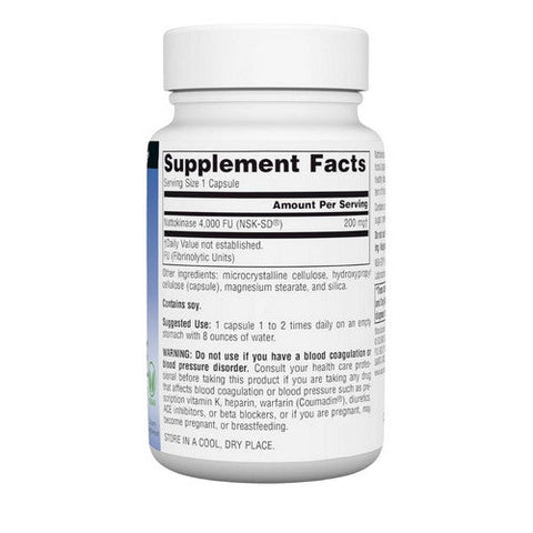 Source Naturals, Nattokinase NSK-SD, 200 mg, 60 Caps Source Naturals