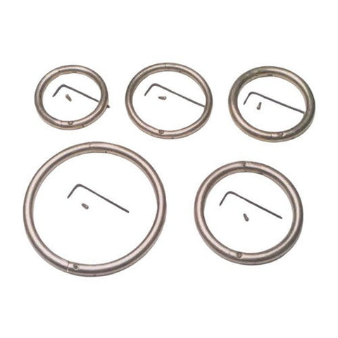 Bull Ring Brass 2.5 X 5 / 16 Inch 2 Count by Agripro Enterprises