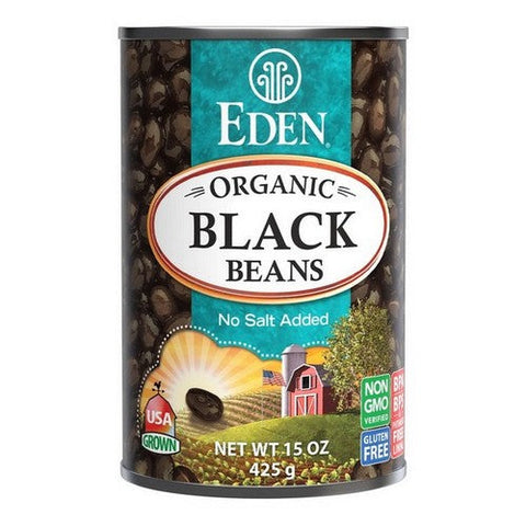 Eden Foods, Organic Black Beans, 15 Oz (Case Of 12) Eden Foods