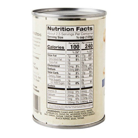 Delallo, White Clam Sauce, 10.5 Oz (Case Of 12) Delallo