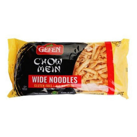 Gefen, Wide Chow Mein Noodles Gluten Free, 8 Oz (Case Of 12) Gefen