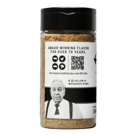 Kinders, The Blend Seasoning Salt pepper And Garlic, 6.25 Oz (Case Of 6) Kinders