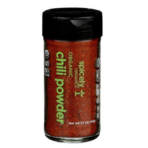 Spicely Organics, Organic Chili Powder, 1.7 Oz (Case Of 3) Spicely Organics
