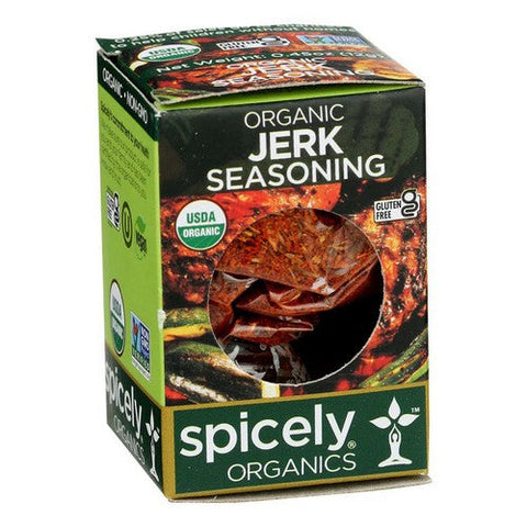 Spicely Organics, Organic Jerk Seasoning, 0.45 Oz (Case Of 6) Spicely Organics