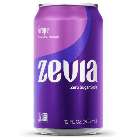 Zevia, Grape Zero Calorie, 12 Oz (Case Of 12) Zevia