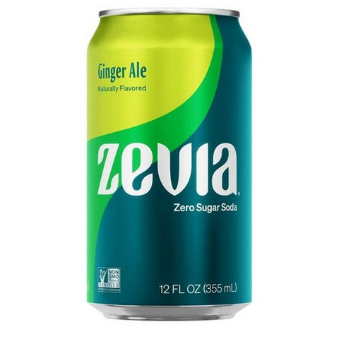 Zevia, Ginger Ale Zero Calorie, 12 Oz (Case Of 12) Zevia