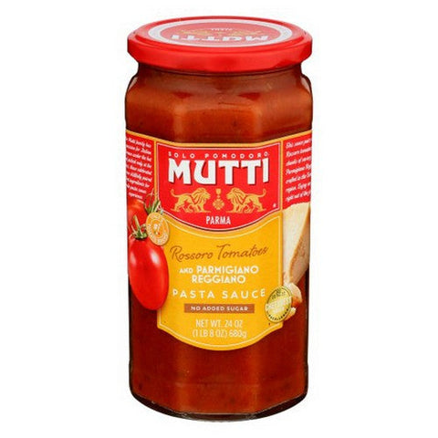 Mutti, Parmigiano Reggiano Pasta Sauce, 24 Oz (Case Of 6) Mutti