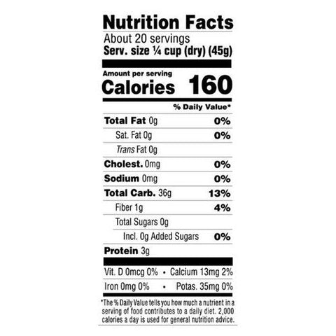 Lundberg, Organic California White Jasmine Rice, 4 Lbs (Case Of 6) Lundberg