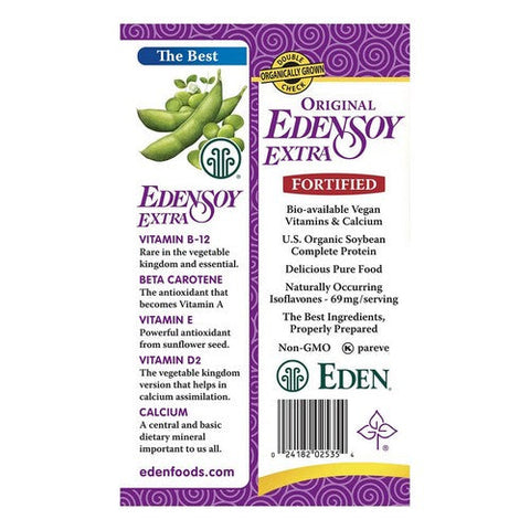 Eden Foods, Original Edensoy Extra Organic, 32 Oz (Case Of 12) Eden Foods